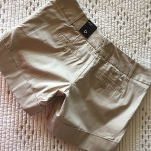 NWT Tan The Limited 5” Inseam Easy Shorts; Size 0